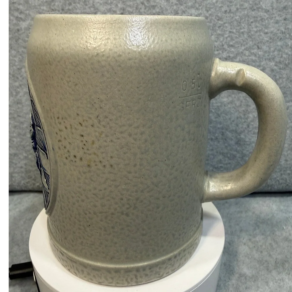 VTG Gerz Beer Stein 0.5L Cobalt Blue Munich Child West Germany Mug Stoneware